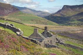 Ruined cottage, Mynydd Cilgwyn walk